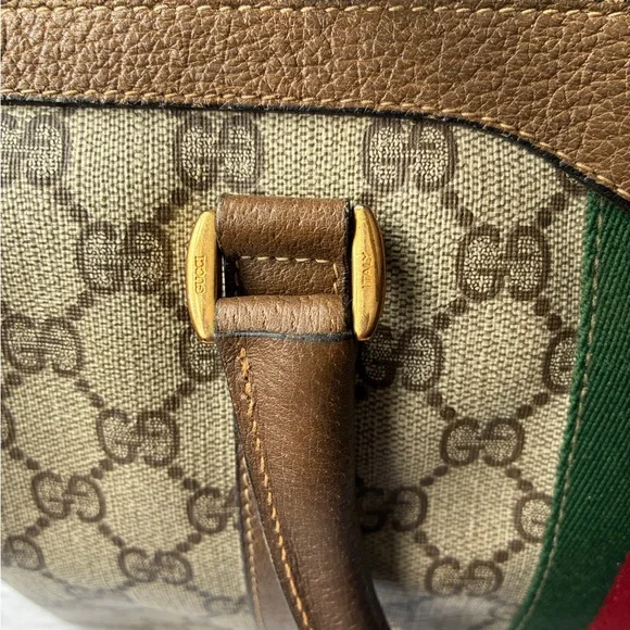 GUCCI Vintage Sherry Line Boston Bag 🤎 - Picture 7 of 16